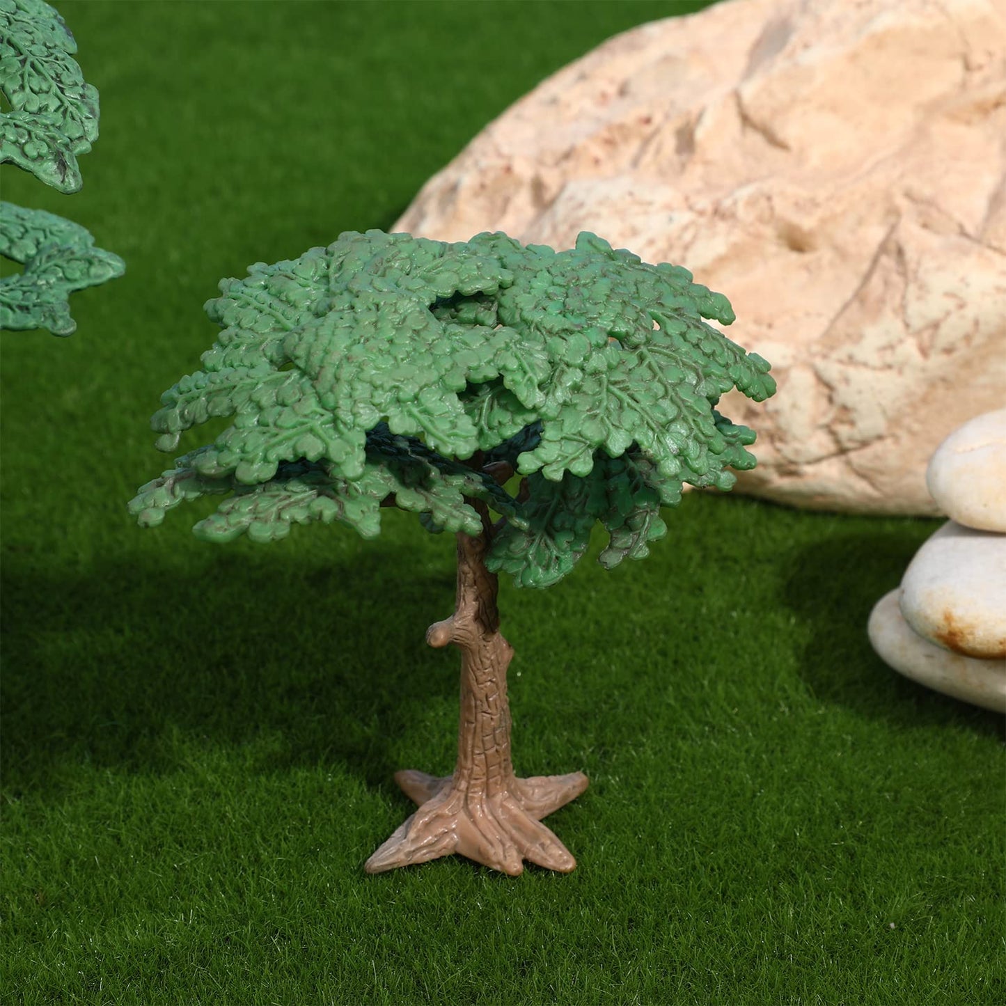 Operitacx 3pcs Miniature Model Trees  Mini Trees for Crafts  Artificial Cypress Model Train Scenery Dollhouse Landscape Supplies
