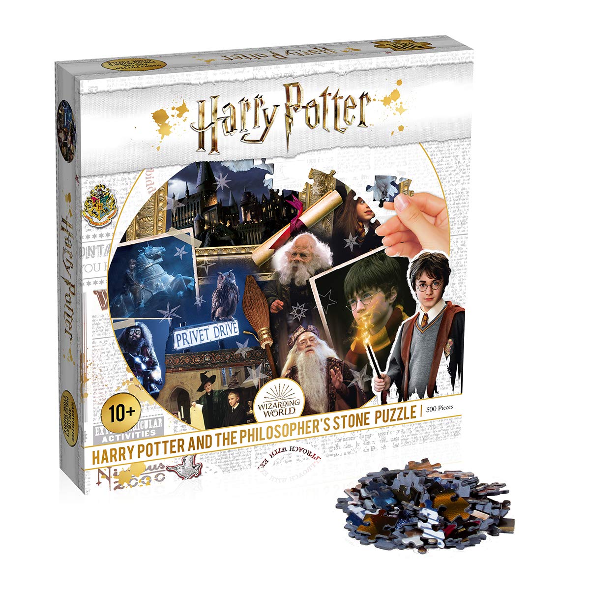 Winning Moves Games Harry Potter Puzzles Philosopher'S Stone 500 Piece Jigsaw Puzzle (Wm00370-Ml1-6)