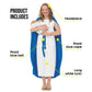 Fun Shack Virgin Mary Costume Kids, Virgin Mary Costume Girls, Mary Kids Costume, Saint Mary Costume Kids, X-Large