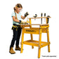 Stanley Jr. WB002-SY Children's Workbench - Let Your Child Play and Learn at The Same Time - Made of Solid and Durable Wood - fr