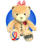 Personalized Heart Warrior Teddy Bears - Baby Heart Surgery Gift - Open Heart Surgery Bears - Custom Scar Buddy - Chd Awareness
