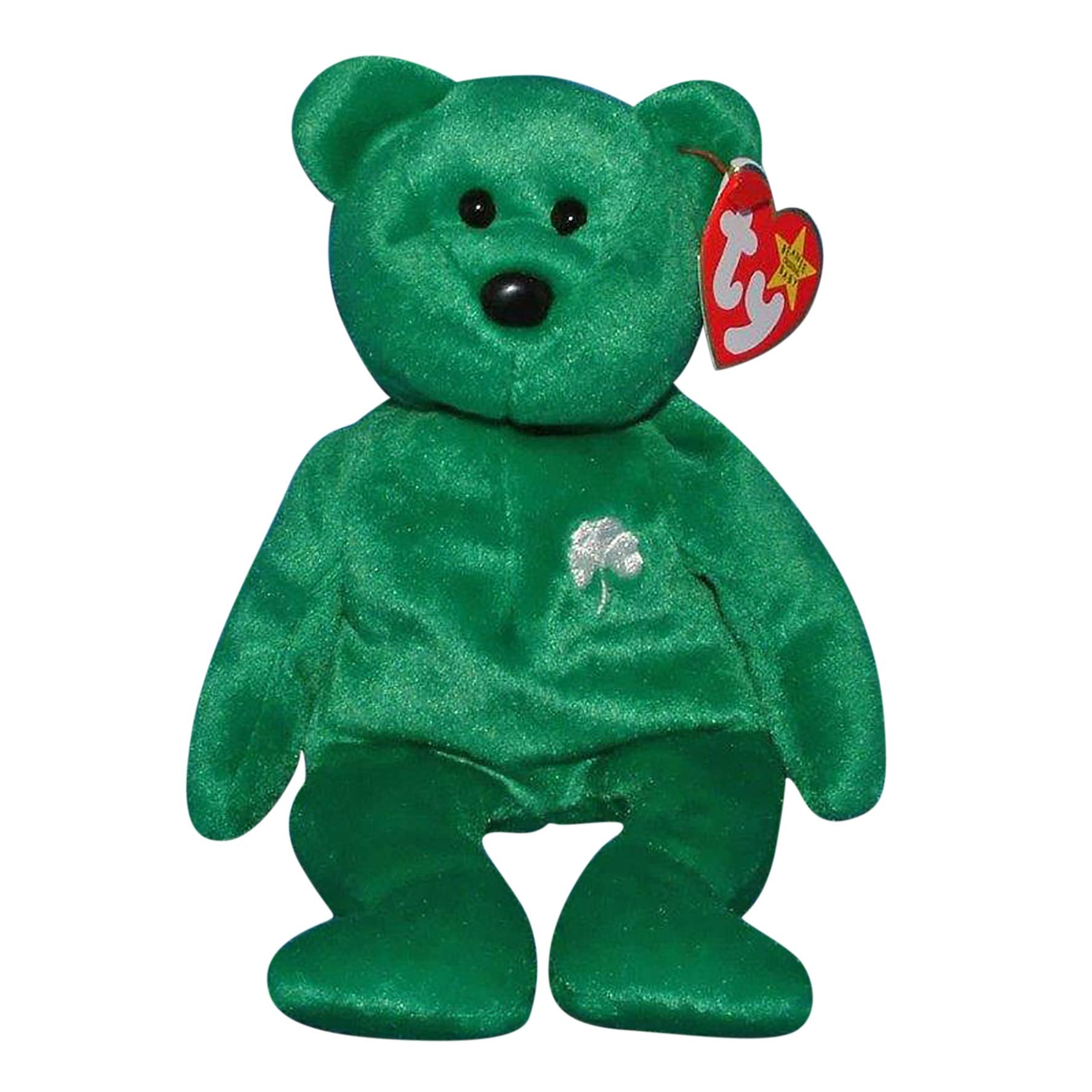 BEANIE BABIES Erin The Irish Bear - Ty Beanie Baby
