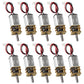 Xiitia 10Pcs Dc 3V-6V Mini N20 Gear Motor Slow Speed Full Metal Gearbox With Terminal For Smart Car Diy Rc Toys