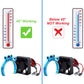 CrazyHobby RC Motor Cooling Fan with Thermal Sensor Aluminum Clamp Heatsink fit 4268 4274 Brushless Motor for 1/8 1/10 Truck Bug