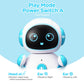 HAIOUMM Robot Toys for Boys, Rechargeable Smart Robots for Kid, Intelligent Robot with Touch Sensor, Dancing, Recording, Path Fi