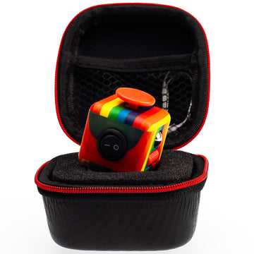 Muymut Fidget Toy Cube - Stress And Anxiety Relief With Audible/Silent Features - Ideal For Focus, Time Management, Sensory Need