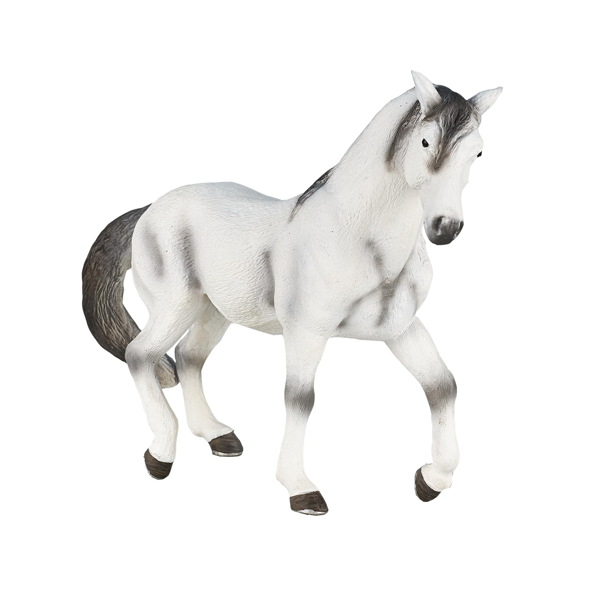 Mojo Andalusian Grey Realistic Equestrian Horse Club Hand Painted Toy Figurine