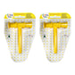 Chewy Tubes Sensory Teether - Yellow - 2 Count - Durable PVC for Oral Motor Skills
