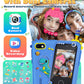 Prysyedawn Kids Smart Phone Toys, Christmas Birthday Gifts for Kids Age 3-8, Touchscreen Cell Phone for Kids with Dual Camera, M