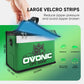 OVONIC Fireproof Lipo Safe Bag - Large Capacity Battery Storage Pouch (260x130x180mm, 251g) - Green, Explosionproof Guard for Charging & Storage
