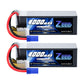 Zeee 6S Lipo Battery 4000mAh 22.2V 100C with EC5 Connector Soft Pack Battery for RC Airplane Helicopter RC Car Truck Tank Drone 
