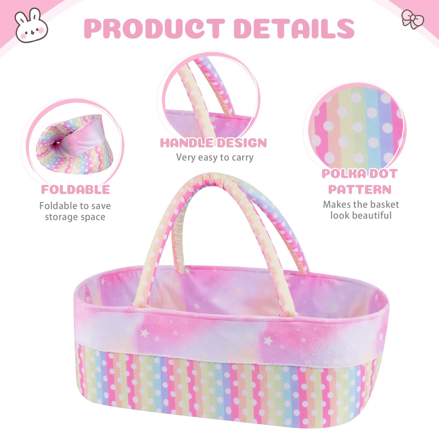 Babeside 8 Pcs Reborn Baby Doll Clothes With Bassinet For 17-22 Inch Babydolls, Reborn Baby Doll Accessories Fit Newborn Baby Do