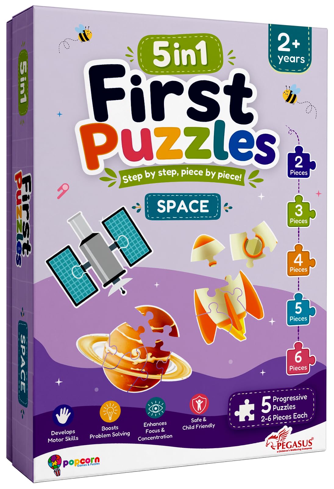 Space Puzzle for 3 Years Old & Above