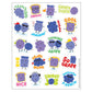 Grape Scented Stickers, 80 Per Pack, 6 Packs