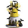 Zxsweet Bat Cake Topper Happy Birthday Cake Decorations For Boys Kids Bat Theme Birthday Party Halloween Party Supplies