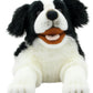 The Puppet Company Border Collie Hand Puppet, 20 inches, Black, Polyester, Model PC003007