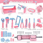 Constructive Kids STEM Building Tool Set Pink Edition