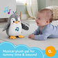 Wobble & Flap Penguin: Musical Tummy Time Buddy for Newborns