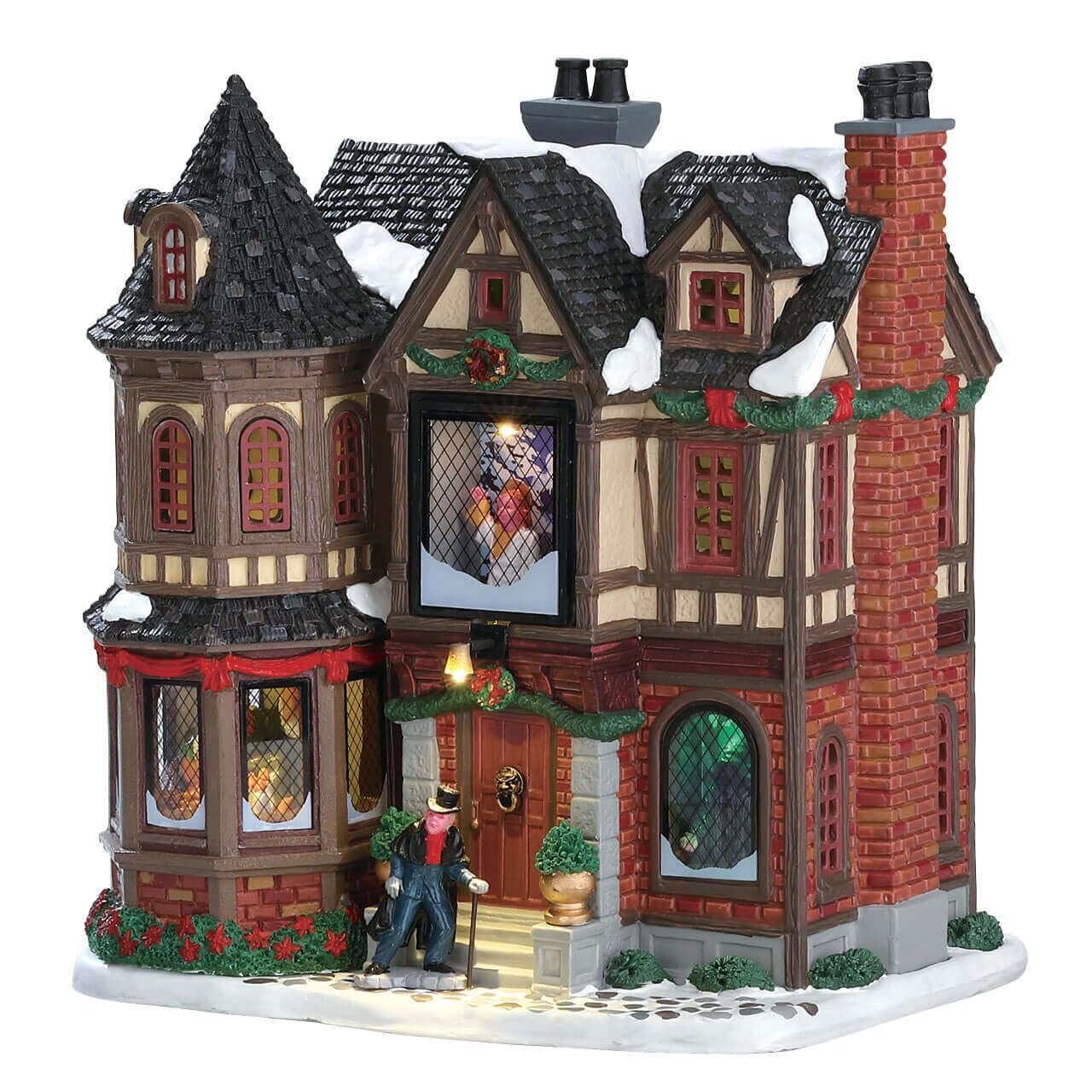 Lemax Scrooge'S Manor, With 4.5V Adaptor #75191
