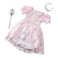 Melissa & Doug Princess Role Play Costume Set (3 Pcs)- Pink Gown, Tiara, Wand