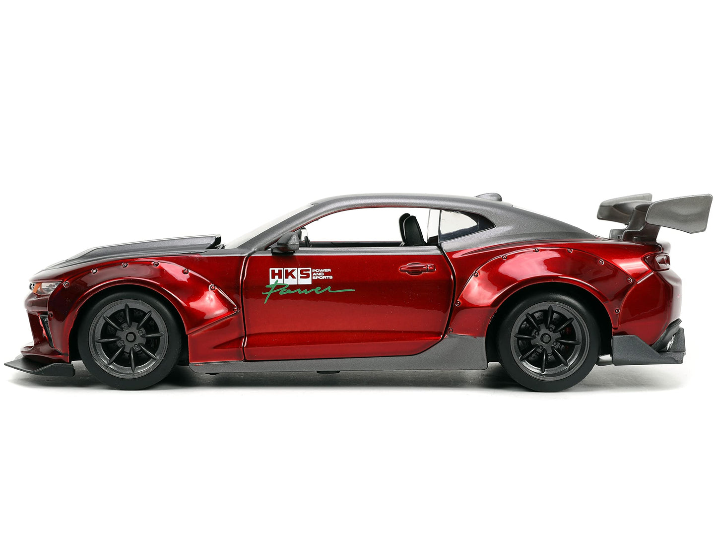 Jada Toys Big Time Muscle 1:24 2016 Chevy Camaro Ss Widebody Die-Cast Car, Toys For Kids And Adults