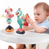 Iplay, Ilearn Baby Rattles Set, Infant High Chair Toys W/Suction Cup, Grab N Spin, Interactive Development Baby Tray Toy, Newborn Gifts For 6, 9, 12, 18, 24 Months, 1 2 Year Olds, Boys Girls Kids