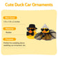 wonuu Pair Set of 2 Wedding Rubber Ducks  Bride Groom Duckies Marriage Rubber Duck Mini Couple Ducky for Ceremony Gift Souvenir Marry Blessings Elegant Heartwarming Present  Black