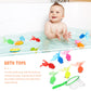 Toyandona 1Set Tub Toys Bathing Bath Landing Child For Game Kids Baby Toddler Cartoon Bathtub With Fishing Water And Fish Funny Net Infant Scoop Toy Kit Pole
