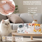 YJPPDD Big taba Squishy Cat  Handmade Squishy Cat for mature-themed/Kids  Stress Relief Cute & Soft Cat Design  Perfect Squeeze Toys Gift for Relaxation and Fun (Medium 5''*3'')