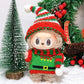Jrelecs Clothes For Labubu Series 17Cm Dolls Cute Elk - Premium Collector'S Adjustable Outfit Set, Fantasy Doll Clothing (Doll N