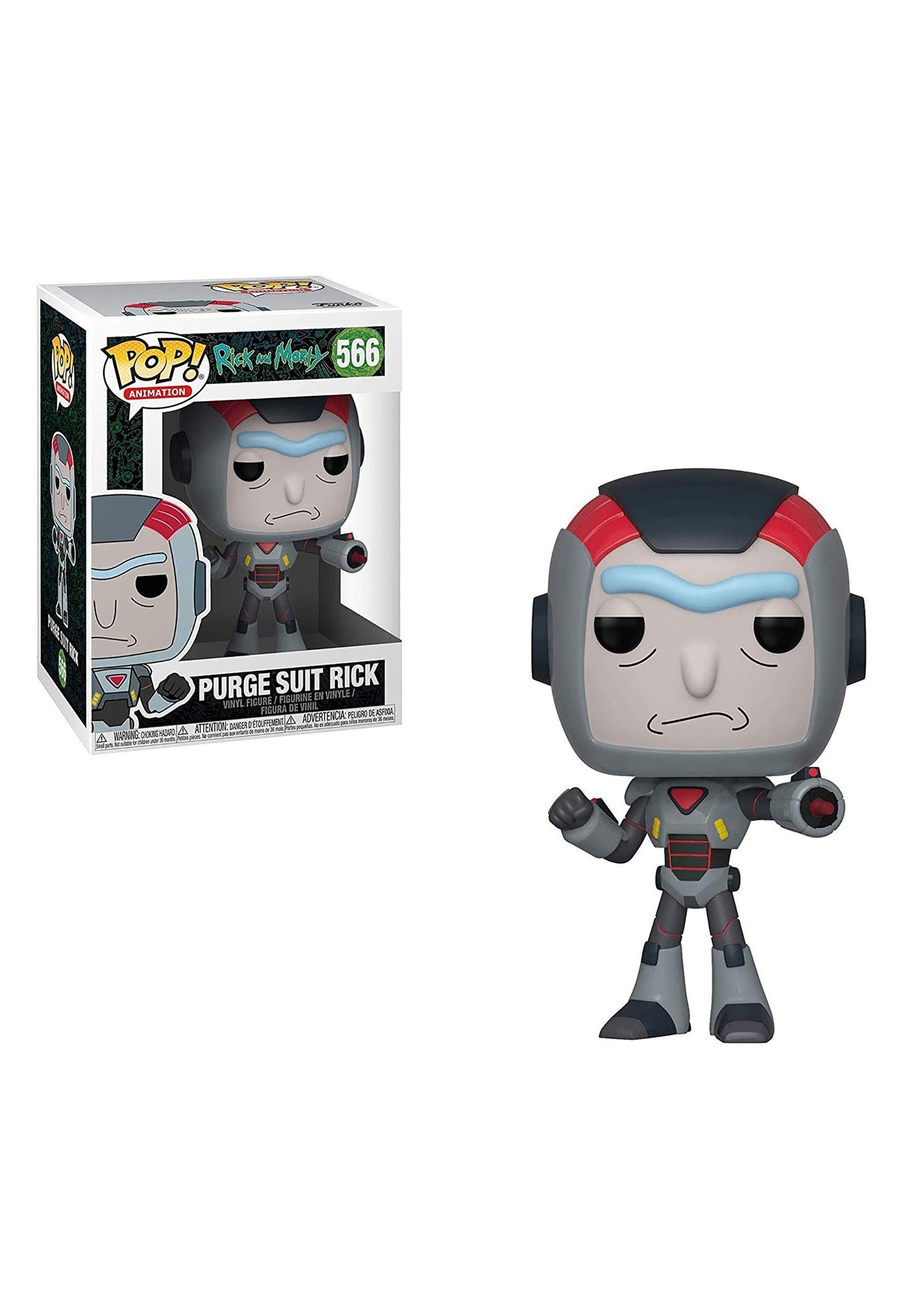 Rick And Morty Pop! Vinyl Figure Purge Suit Rick