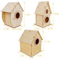 Wood Bird Do It Yourself House Puzzle