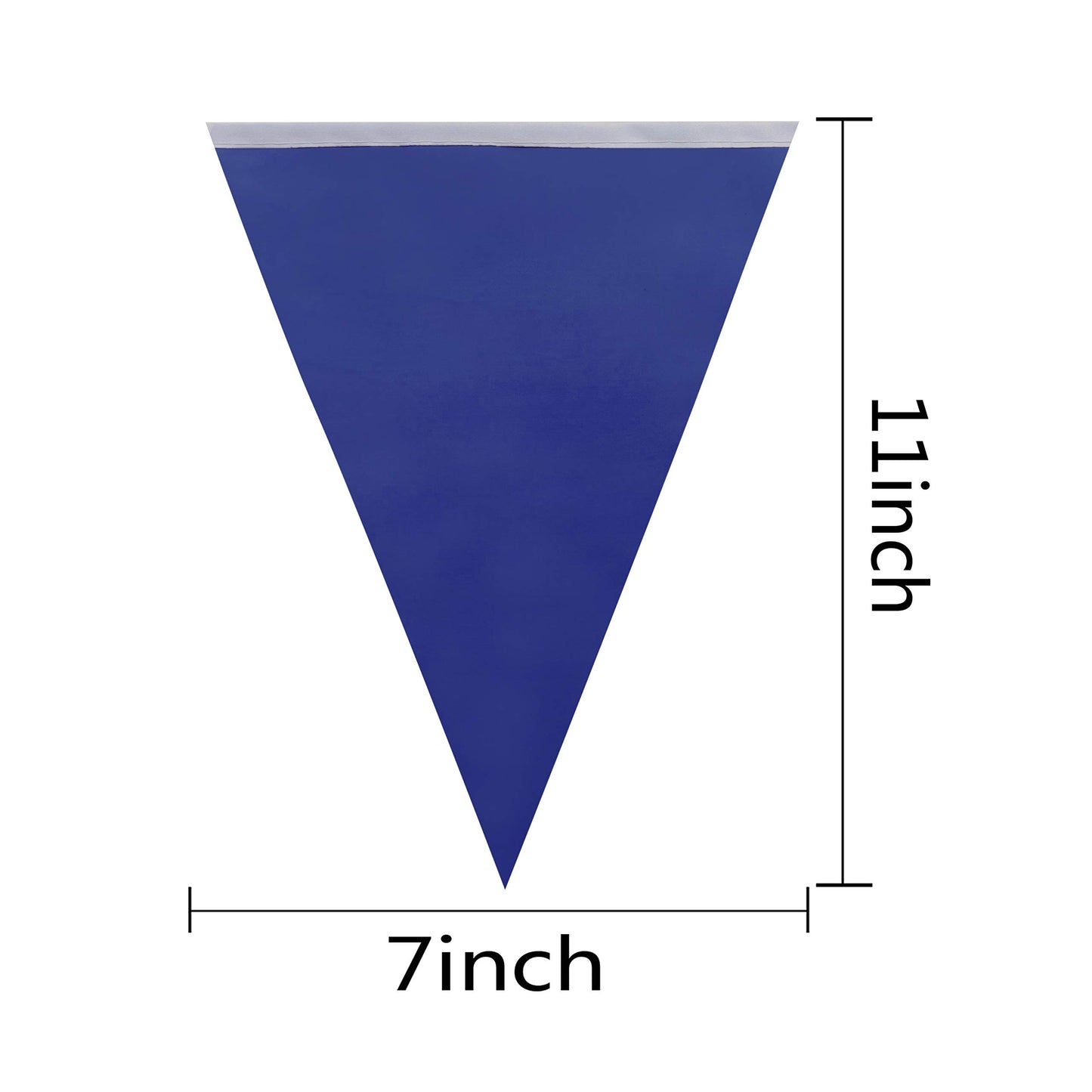 Tsmd Solid Blue Pennant Banners Flags String Diy Bunting Flags,Party Decorations For Grand Opening,Kids Birthday,Party Events Ce