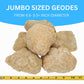 TRUENERGY Jumbo Break Your Own Geodes 2 (4.5 -5.5) enhanced Easy to Open Geode with Crystals - Includes Magnifying Glass and Instructions  STEM Science Kit
