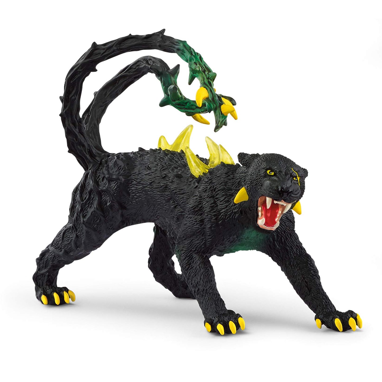 Schleich Eldrador Creatures Mythical Shadow Panther Action Figure - Mischievous Shadow Panther With Transparent Spines, Durable Toy For Boys And Girls, Gift For Kids Age 7+