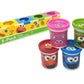 Sesame Street Modeling Dough, 5-Pack, 3oz Cans, Assorted Colors, Elmo, Cookie Monster, Big Bird, Oscar the Grouch, Abby Cadabby,