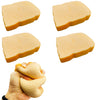 1PCS Toast Sliced Bread Stress Toy Sensory Fidget Toys Stress Relief Toy for Kids & mature-themed Tricky Funny Squeeze Toy  Gift for Easter  Christmas and Birthday