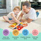 Tookyland Wooden Busy Board - Montessori Activity Board, Preschool Learning Sensory Toy For Kids 3 Years Old +
