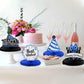 LASKYER Happy 18th Birthday Party Decorations, Glitter Shiny Honeycomb Table Centerpieces Eighteen Years Old Birthday Party Phot