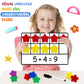 Looikoos Magnetic Ten-Frame Set,Math Manipulative Games For Elementary Classroom & Kindergarten,Early Education Math Enlightenment Toys, Math Aids Accessories Supplies For Classroom