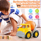 PLAY Eco-Friendly Cement Mixer Toy Truck, [USDA Certified] No BPA/Phthalate/PVC, Recycled Bioplastic Construction Vehicle Gift f
