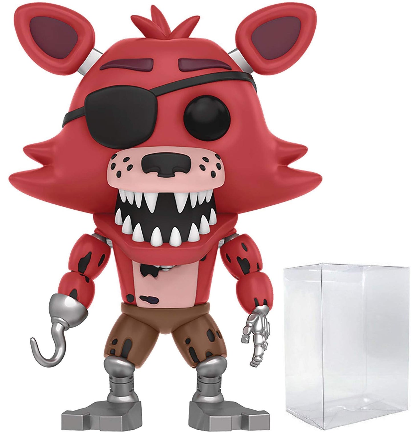 Pop Five Nights At Freddy'S - Foxy The Pirate Funko Pop! Vinyl Figure (Bundled With Compatible Pop Box Protector Case), Multicolored