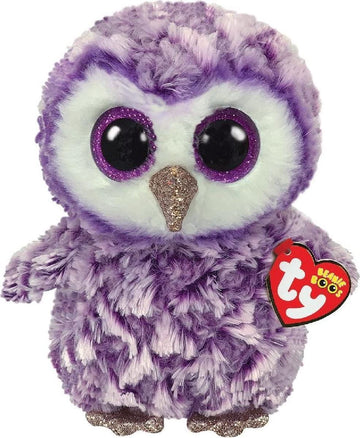 Ty T36461 Moonlight Owl-Boo Med, Multicolored