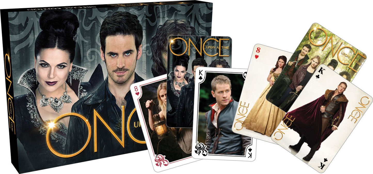 Aquarius Once Upon A Time Matchbox Playing Card Set