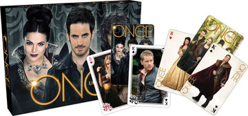 Aquarius Once Upon A Time Matchbox Playing Card Set