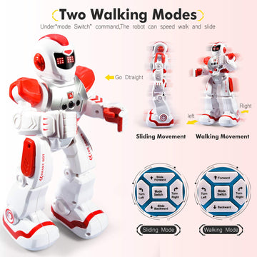 RC Smart Robot Toys for Kids, Intelligent Programmable Robot with Infrared Controller, Gesture Sensing, Singing, Dancing, Christ
