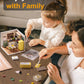 Rowood Miniature House Kit DIY Plastic Mini Dollhouse Kit to Build for mature-themeds mature-themed Craft Kits Teen Girl Gifts on Birthday Christmas-Happy Meals Kitchen