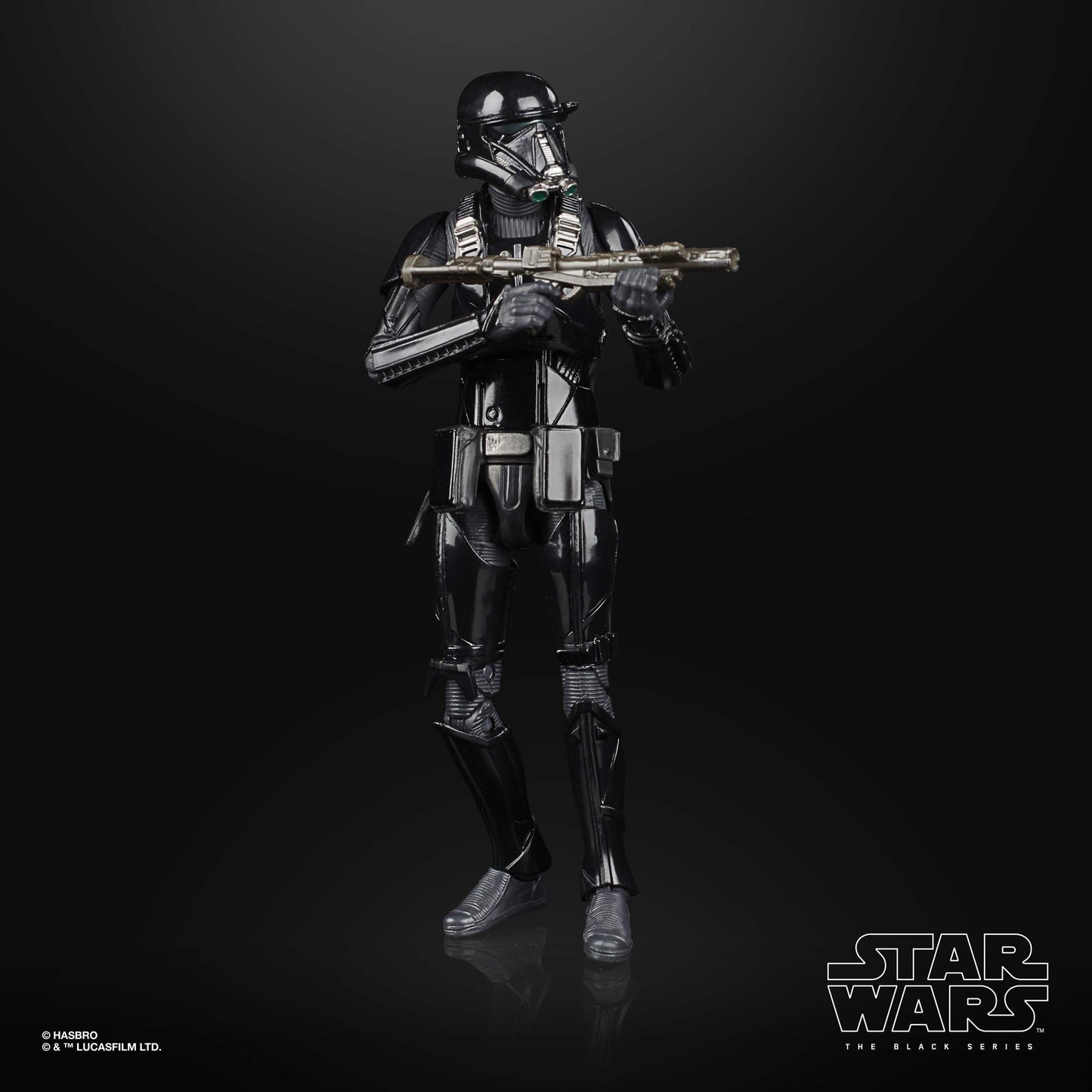 STAR WARS The Black Series Archive Imperial Death Trooper Action Figure - 6-Inch, Black, Plastic, Model F1907, Rogue One 50th Anniversary