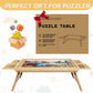 Puzzle Board 1500 Pieces,34.3”X 26.5” Jigsaw Puzzle Table With 4 Drawers And Cover,Portable Board Gametable With Folding Legs For Adults And Teens