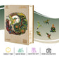 Jigfoxy Wooden Puzzles for mature-themeds  Yin Yang Hummingbird Wood Puzzles mature-themed  Unique Animal Shape Wooden Jigsaw Puzzles  Birthday Gifts for Puzzles Lovers Family Friend (XL-17.3 * 16.9in-560pcs)